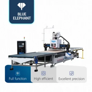 Automatic Cabinet Furniture Cnc Router 1328 1325 1530 Atc Cnc Nesting Processing Center Machine for Making Mdf Cupboard Doors
