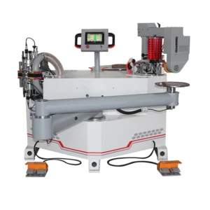 Automatic Curve Edge Banding Machine F 700 3 for Woodworking 6.5kw 630kg Gluing Cleaning Trimming