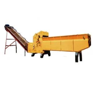 Automatic Diesel Woodworking Wood Crusher Chipper Shredder Machine for Chipping Wood