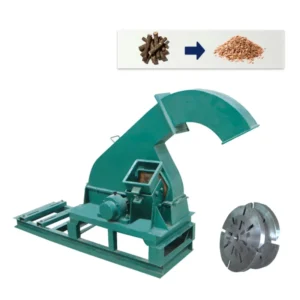 Automatic Disc Wood Chipper for Chipping Tree Trunks Branches and Waste Wood