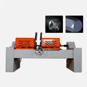 Automatic Double End Iron Stainless Steel Copper Aluminum Round Pipe Bar Rod Steel Pipe Cutting and Chamfering Machine