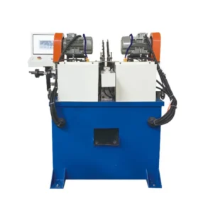Automatic Double Head Chamfering Machine for Bar Pipe Tube Featuring Automatic Loading Deburring Bevelling Function Gear Core