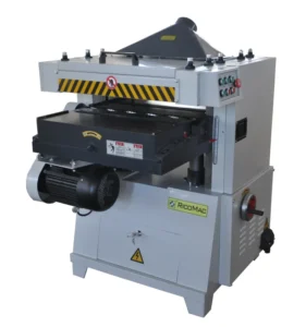Automatic Double Side Woodworking Planer Machine Surface Thicknesser with Straight Cutter Head Core Component Motor