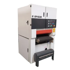 Automatic Double-Sided Woodworking Production Line Heavy-Duty Wide Belt Primer Sander for Irregular Shape Wood Lathe Key