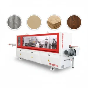 Automatic Edge Banding Machine High Productivity Woodworking Edgebander for Furniture 3.7kW Main Motor SIGN CNC