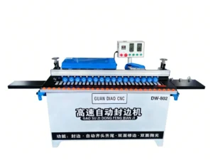 Automatic Edge Banding Machine PVC Automatic Edge Bander Machine for Furniture DW802 Furniture Cabinet Making Machine for Door