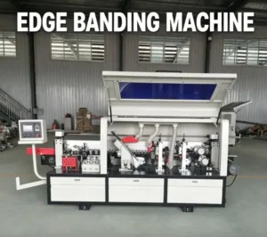 Automatic Edge Banding Machine with Pre Milling Gluing End Trimming Scraping Buffing for PVC MDF Panel Furniture