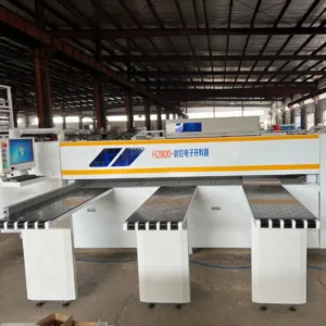 Automatic Electronic Panel Cutting Saw Computer Controlled Reciprocating Beam CNC Panel Saw for Horizontal Cutting