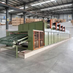 Automatic Gearbox Wood Veneer Dryer Plywood Roller Type High Accuracy Drying Machine Mesh Dryer