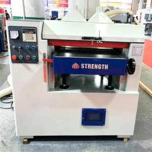 Automatic Heavy Duty Industrial Motor Single Surface Wood Thickness Planer with Spiral Cutter Head for Woodworking Planning