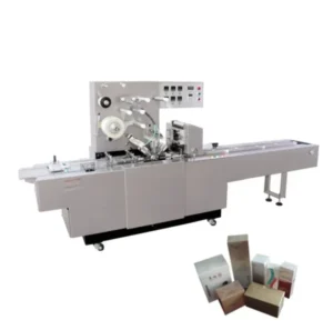Automatic High Accuracy 3D Film Plastic Wrapping Machine Electric Motor for Food Beverage Commodity Film Carton Cases