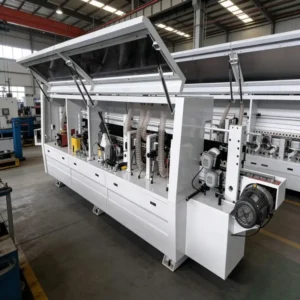 Automatic High Accuracy Edge Banding Machine with Pre Milling Corner Trimming Gluing & Buffing Functions for Plywood Woodworking