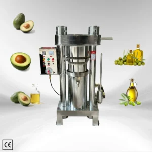 Automatic Home Hydraulic Oil Press Machine for Cold Pressing Nuts and Hot Pressing Seeds to Make Pure Healthy Edible Oils