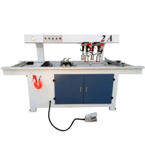 Automatic Horizontal Double Head Wood Boring Drilling Machine for Furniture