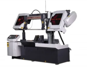 Automatic Horizontal Industrial Metal Cutting Band Saw Machine with 7.5KW Motor PLC Core GB4250X Model
