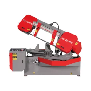 Automatic Horizontal Numerical Control Industrial Metal Cutting Band Saw Machine Special Saw Rigid Feed Gear Motor Engine