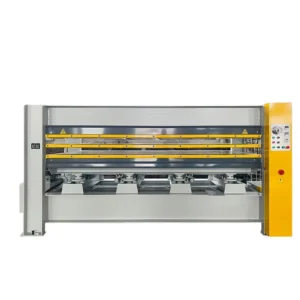 Automatic Hydraulic 120t Woodworking Hot Press Machine 3 Layers for Wood Door Veneer 3 Layers Automatic Hot Press Machine