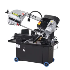 Automatic Hydraulic Band Saw Machine with Mechanical Tension Gears and Electrical Core Components