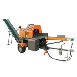 Automatic Hydraulic Wood Splitter Machine Heavy Duty Electric Start for Fast Firewood Cutting