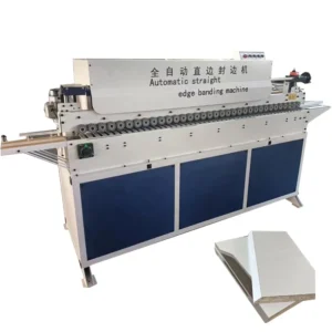 Automatic Industrial Woodworking Edge Banding Machine with Motor and Engine 13m min Speed 5kw Power