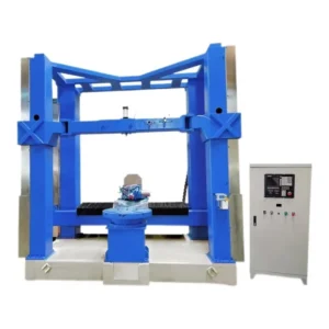 Automatic Large Vertical 5 Axis CNC Engraving Machine For 3D Stone Carving and Heavy Workpieces