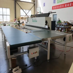 Automatic Loading and Unloading Edge Banding Machine with Turning Line Edge Bander Return Belt Conveyor System