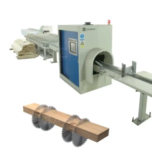 Automatic Lumber Optimizing Cross Cut Saw with Stable Operation Automatic Crosscut Saw