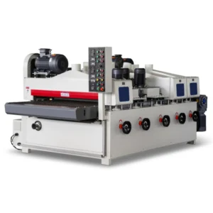 Automatic MDF WPC Solid Wood Grain Floor Wire Brush Drawing Sanding Polishing Machine