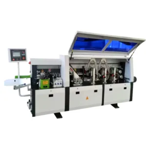 Automatic MDF Wood Cutting Edging and Drilling Machinery Furniture PVC Edge Bander Banding Machine with Corner Rounding