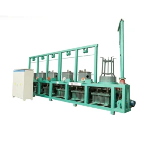 Automatic Metal Wire Drawing Machine CE ISO Certified 130-230m/min Speed for Nail Wires Construction Mesh Building
