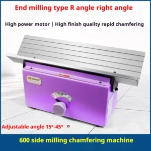 Automatic Mini CNC Edge Milling Chamfering Machine Metal Plate Beveling Tool Deburring Equipment for Welding Preparation
