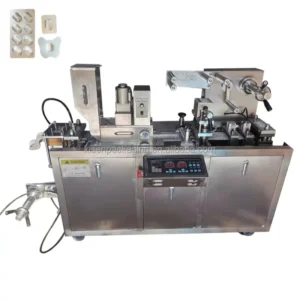 Automatic Mini Flat Plate DPP 80 Blister Packaging Machine PVC Rotary Blister Packaging Machine