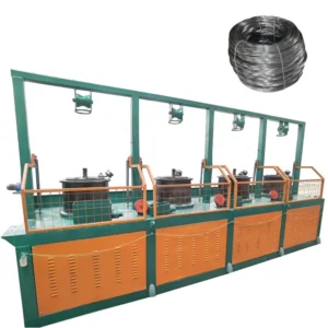 Automatic Motor Carbon Steel Wire Drawing Machine with High Working Speed and High Productivity for Nail Production