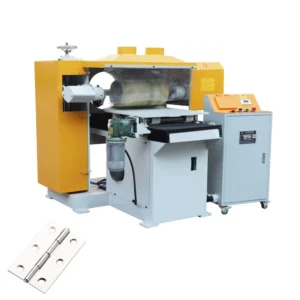 Automatic Multifunctional Flat Surface Polishing Machine 7.5kW Motor PLC Controlled Table Type Buffer for Metal Sheets