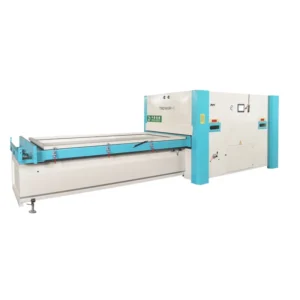 Automatic PVC Blister Membrane Laminating Machine for Wood Doors Vacuum Wood Wrapping Machinery