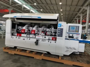 Automatic Planer and Moulder for Photo Frame Four Side Planer Moulder 4 Face Wood Planing Molder Machine