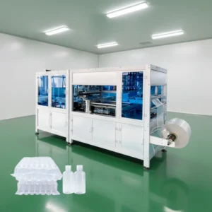 Automatic Plastic Bottle Packing Machinery Empty Bottle Bagging Packing Machine to Connect Blow Molding Machine