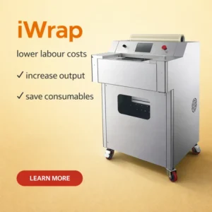 Automatic Plastic Film Wrapper Anti Pollution Loss Prevention Membrane Saving Vegetable Fruit Meat Film Tray Wrapping Machine