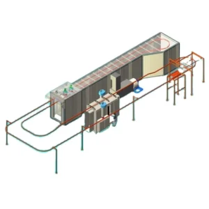 Automatic Powder Coating Line Spray Painting Machine