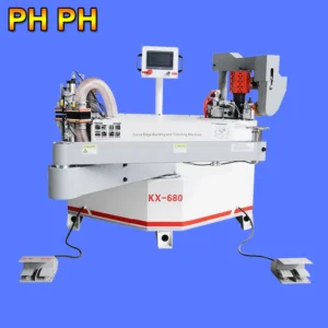 Automatic Pre Milling Edge Banding Machine Conveyer Block MDF Corner Rouging Curve Shape Edge Banding Machine
