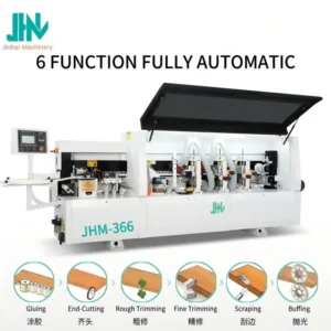 Automatic Pre Milling Plywood Production PLC Controlled Portable Small Size Gluing PVC Wood Edge Banding Machine