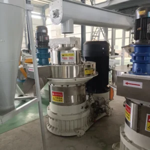 Automatic Ring Die Biomass Pellet Mill with 380V Motor 600-3500kg/h for Biomass Power Plant Fuel Pellet Production