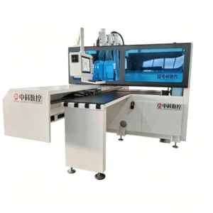 Automatic Six Side Boring Machine Multi Spindle Wood Panel Drilling Equipment