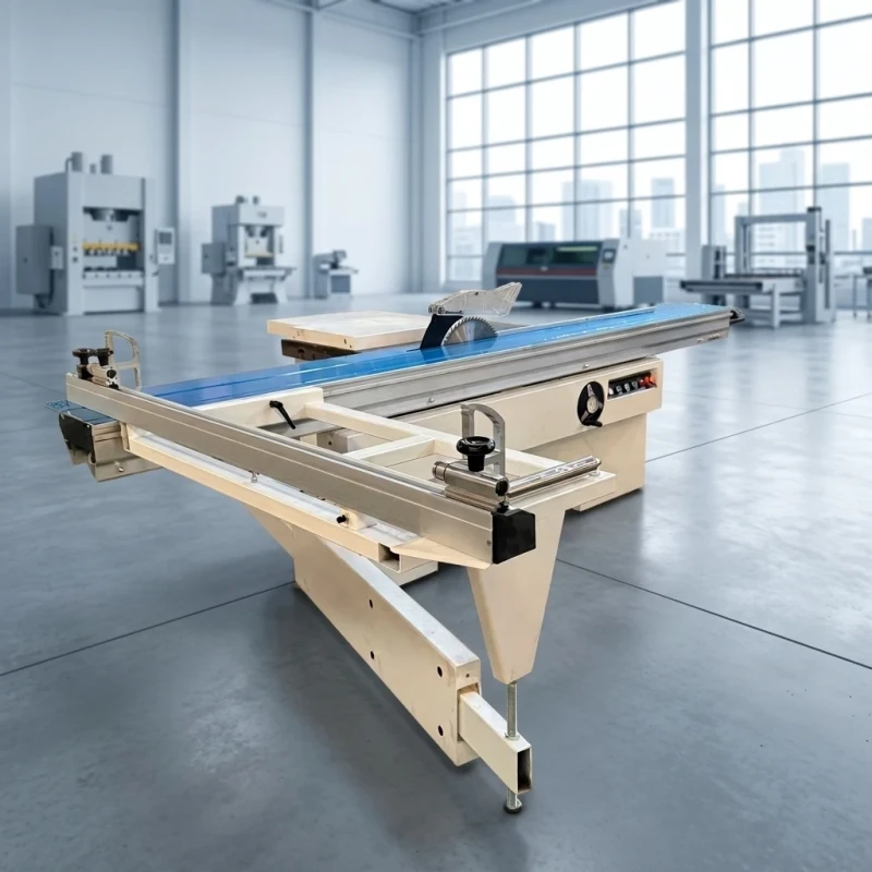 Automatic Sliding Table Panel Saw for HDF Plywood Production High Accuracy Easy Operate Motor Driven Pump Multi Voltage Support