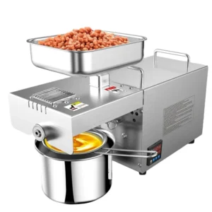 Automatic Small Home Use 304 Stainless Steel Energy Saving Cold Hot Pressing ISO Certified MJ Oil Press Machine Sesame