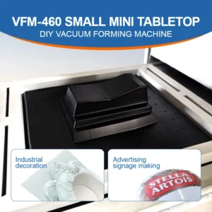 Automatic Small Vacuum Forming Machine for PVC ABS PMMA Blister Forming Eco Friendly Industrial Thermoforming Uniform Heaters