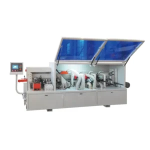 Automatic Straight Edge Banding Machine PVC Edge Bander Gluing Scraping Cleaning Pre milling Buffing Functions Motor Core
