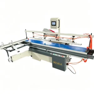 Automatic Title Lift MJ6128 6132 Sliding Table Saw for Woodworking CNC Sliding Panel Precision Saw Machine with Digital Display