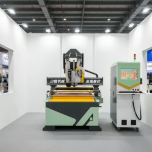 Automatic Tool Change 3 Axis High Speed CNC Router Servo Motor Gear for Multifunctional Wood Panel Drilling Carving