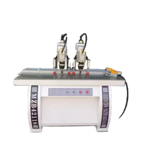 Automatic Vertical Wood Dowel Multi-Boring Cabinet Door Double Head Hinge Hole Drilling Machine for Furniture
